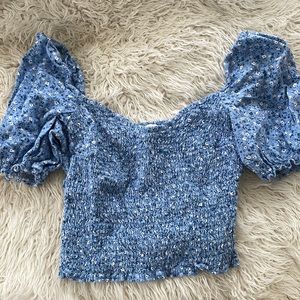 Abercrombie & Fitch Floral Blouse